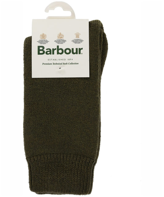 BARBOUR WELLINGTON CALF SOCKS