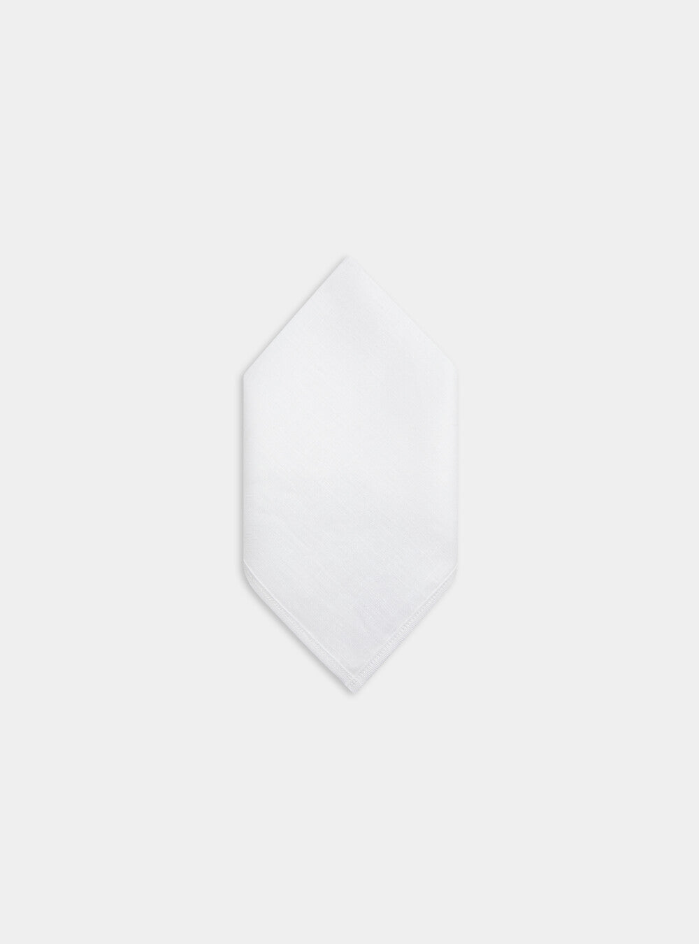 Pañuelo de lino blanco