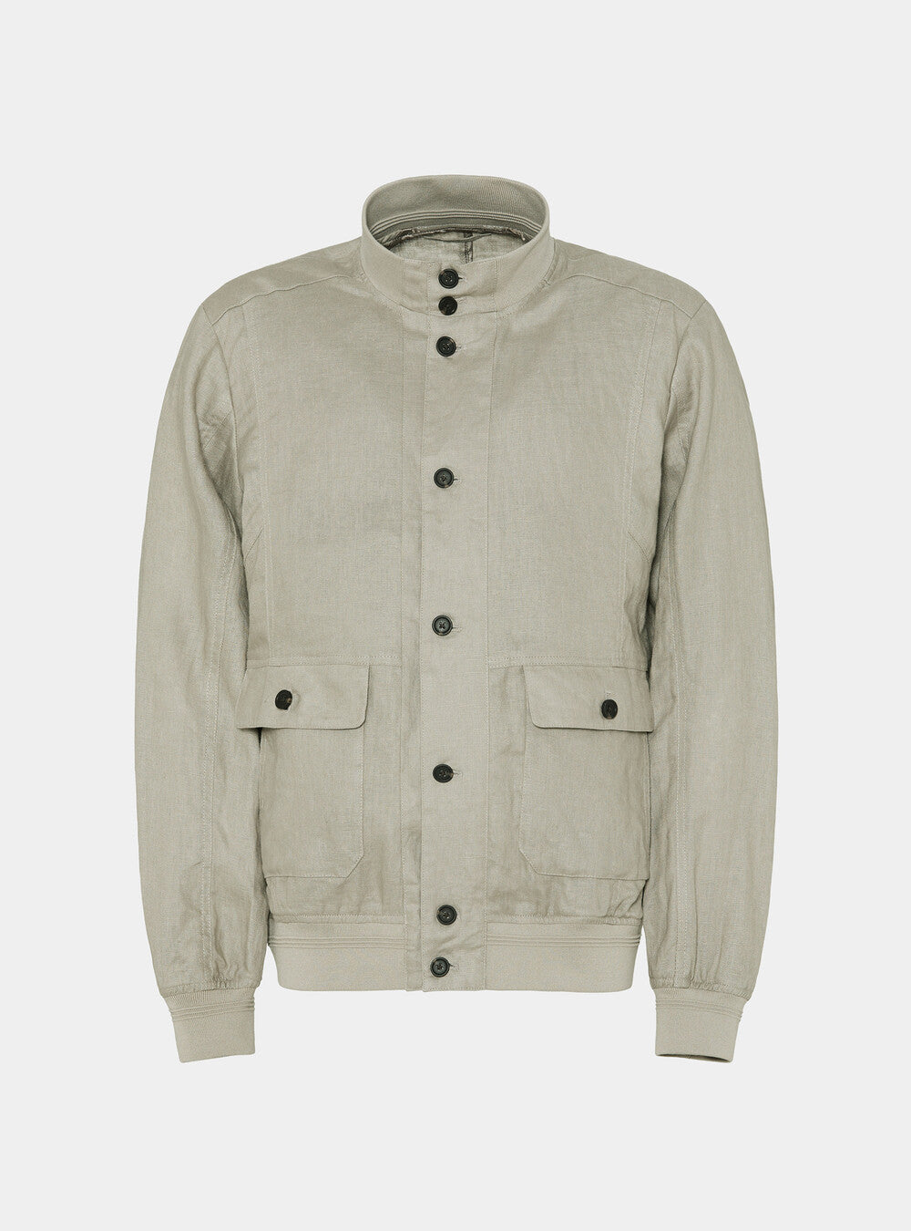 Chaqueta bomber 100% lino
