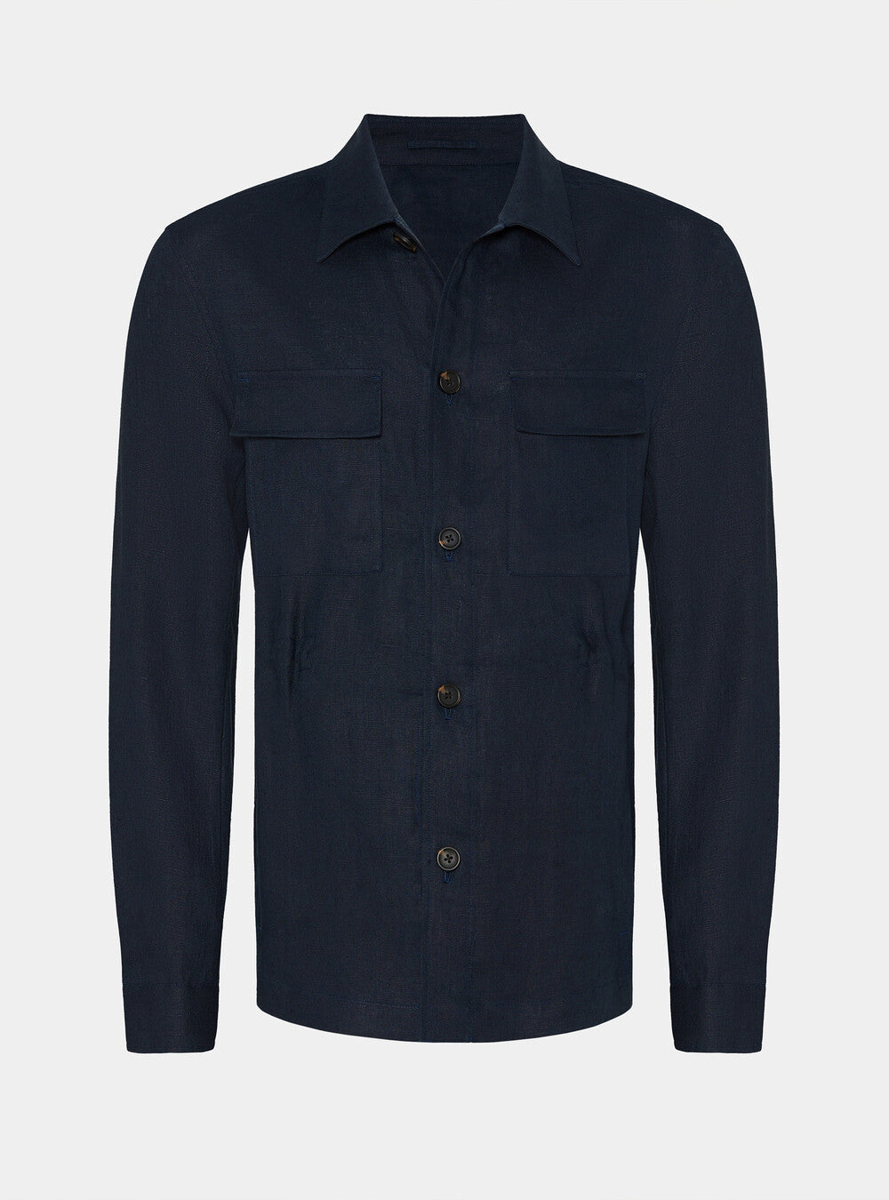 Chaqueta 100% lino con cordón ajustable
