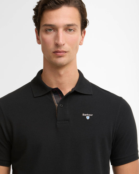 BARBOUR TARTAN PIQUE POLO SHIRT