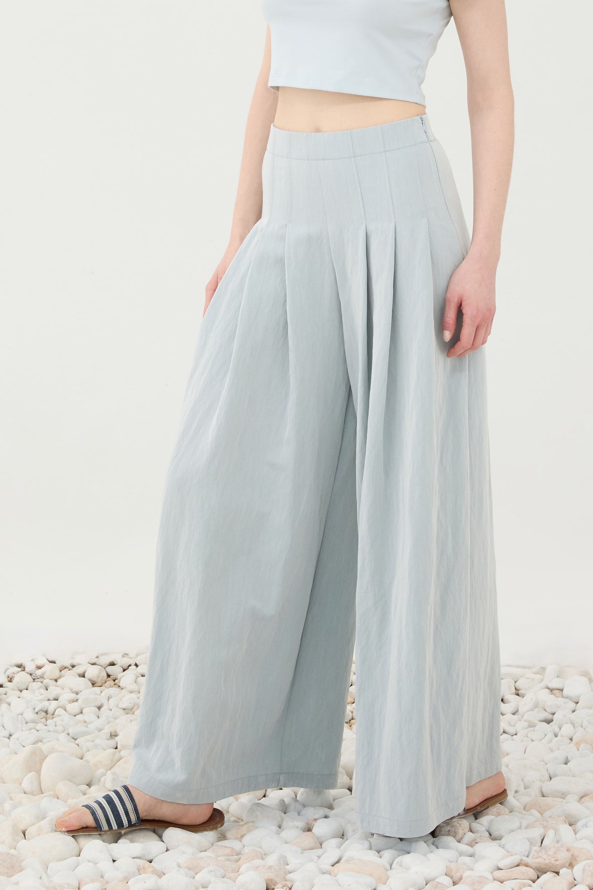 PANTALÓN CELESTE