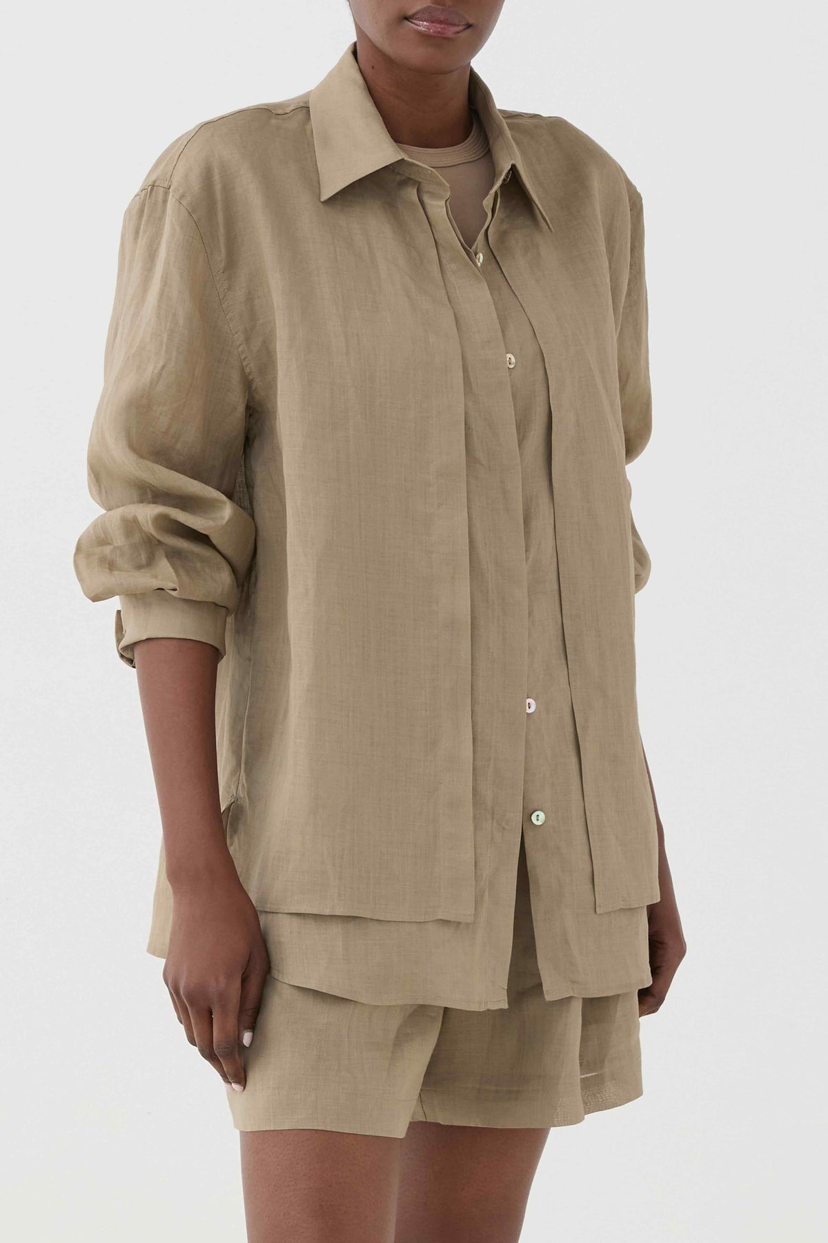 CAMISA GRIS