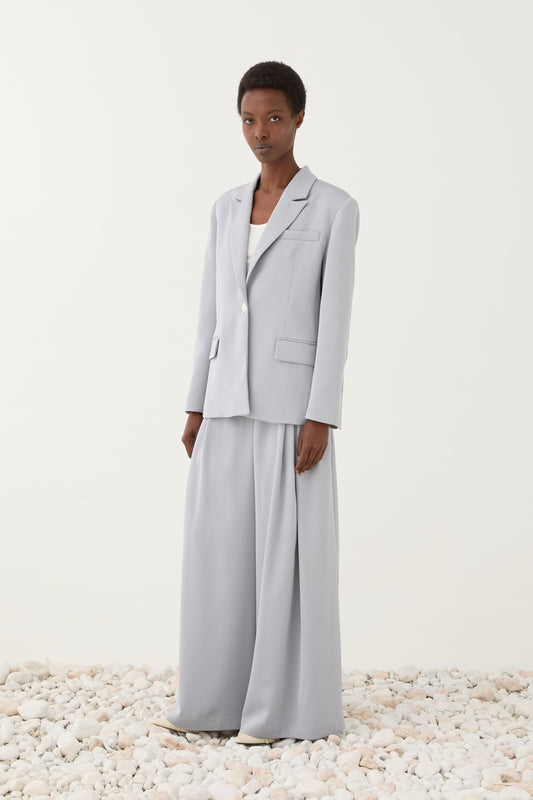 BLAZER CELESTE
