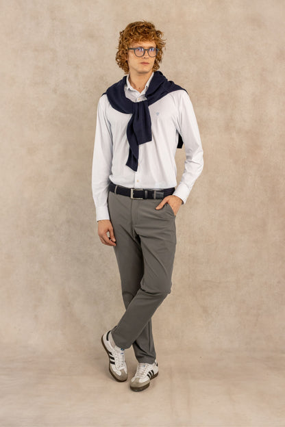 Pantalon Performance Antimanchas Gris Oscuro