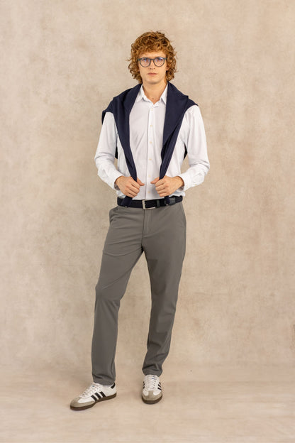 Pantalon Performance Antimanchas Gris Oscuro