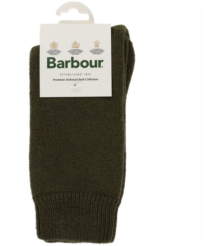 BARBOUR WELLINGTON CALF SOCKS