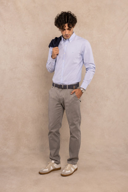 Camisa Antimanchas Oxford Han Blue