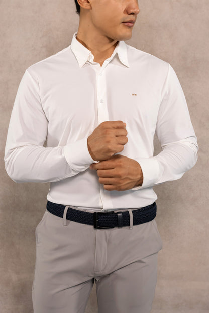 Camisa Performance Antiarrugas Blanco