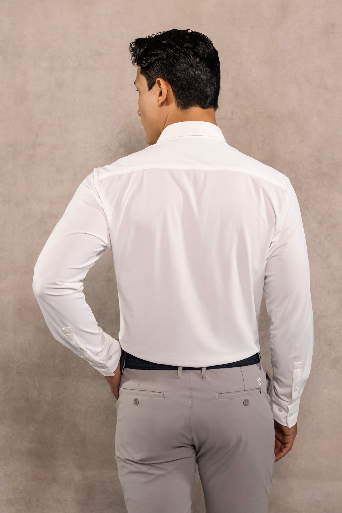 Camisa Performance Antiarrugas Blanco