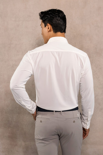 Camisa Performance Antiarrugas Blanco