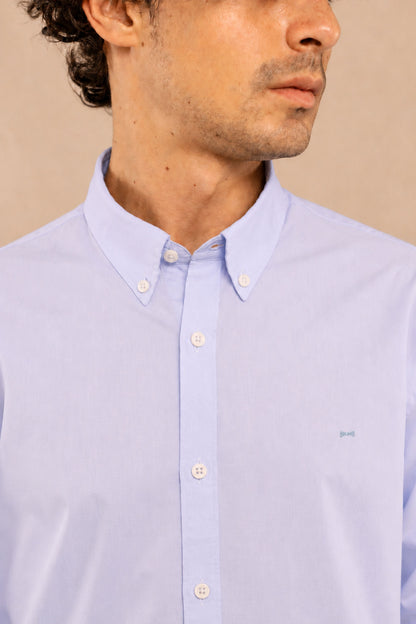 Camisa Antimanchas Oxford Han Blue