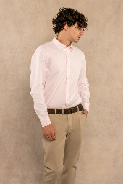 Camisa Antimanchas Oxford Pink