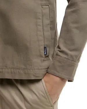 BARBOUR WASHED COTTON OVERSHIRT