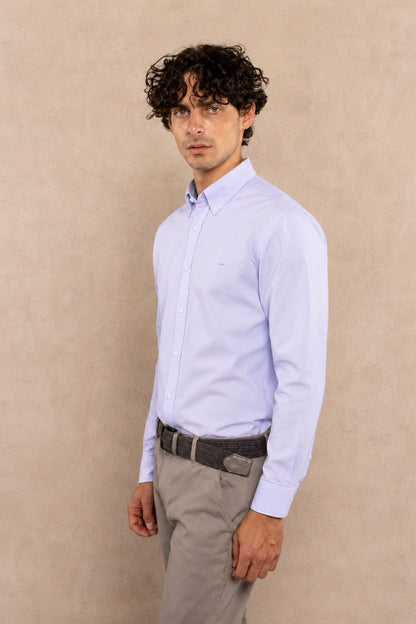 Camisa Antimanchas Oxford Han Blue