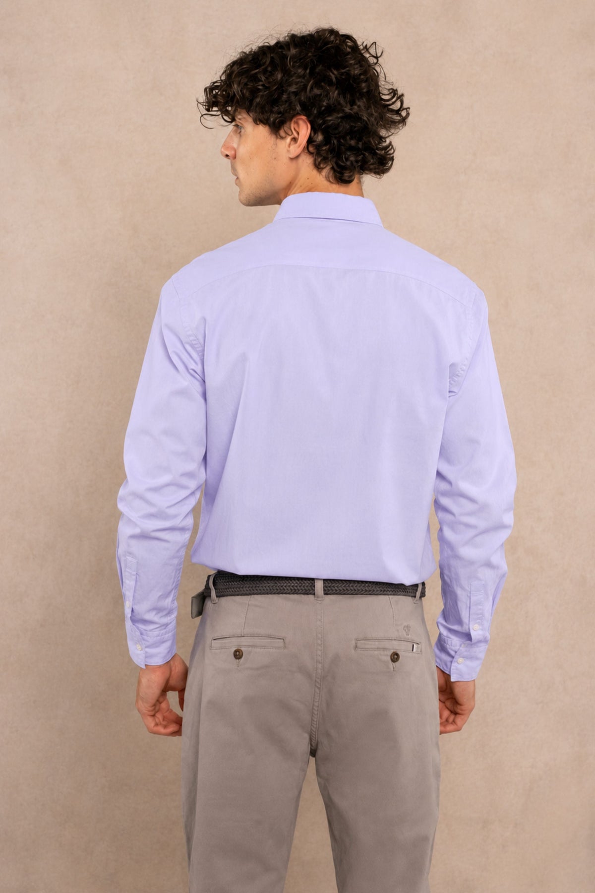 Camisa Antimanchas Oxford Han Blue