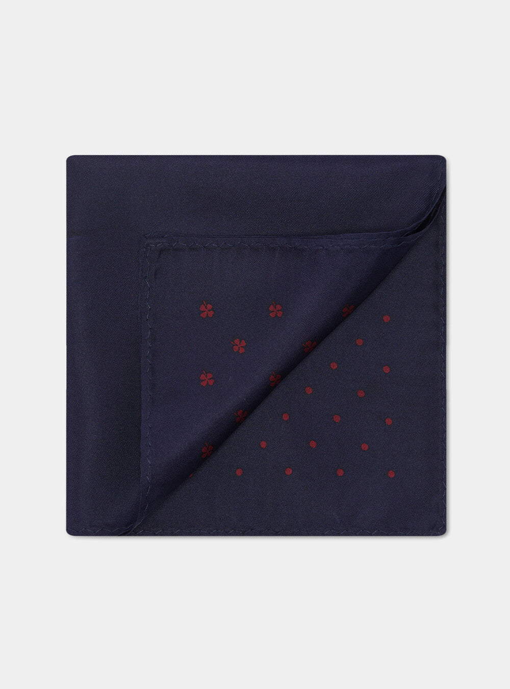 Pañuelo de seda estampado