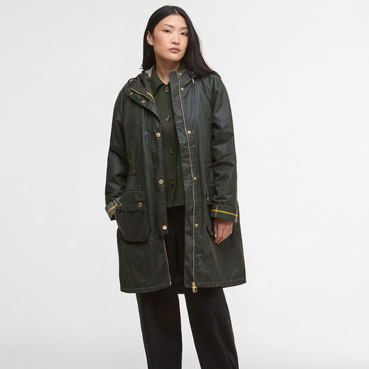 BARBOUR MARCY WAX PARKA