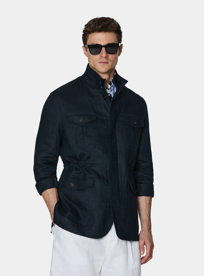 Field Jacket 100% lino