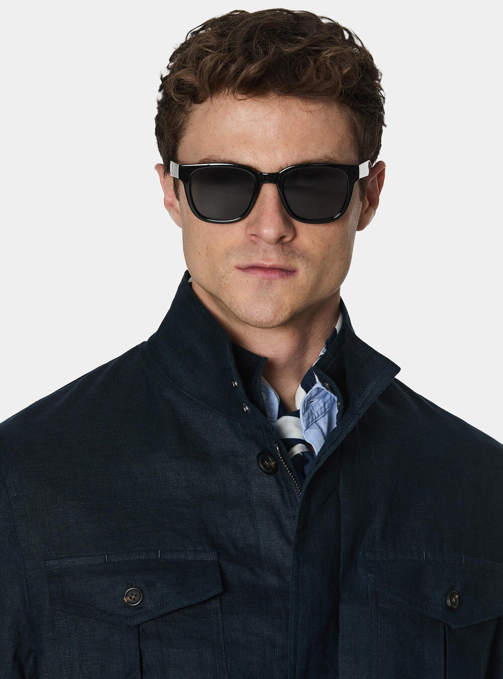 Field Jacket 100% lino