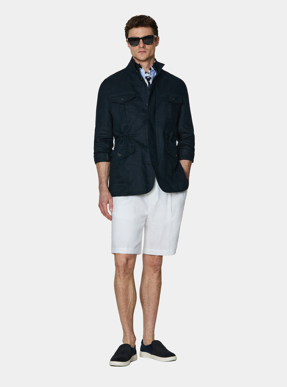 Field Jacket 100% lino