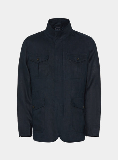 Field Jacket 100% lino