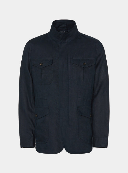 Field Jacket 100% lino