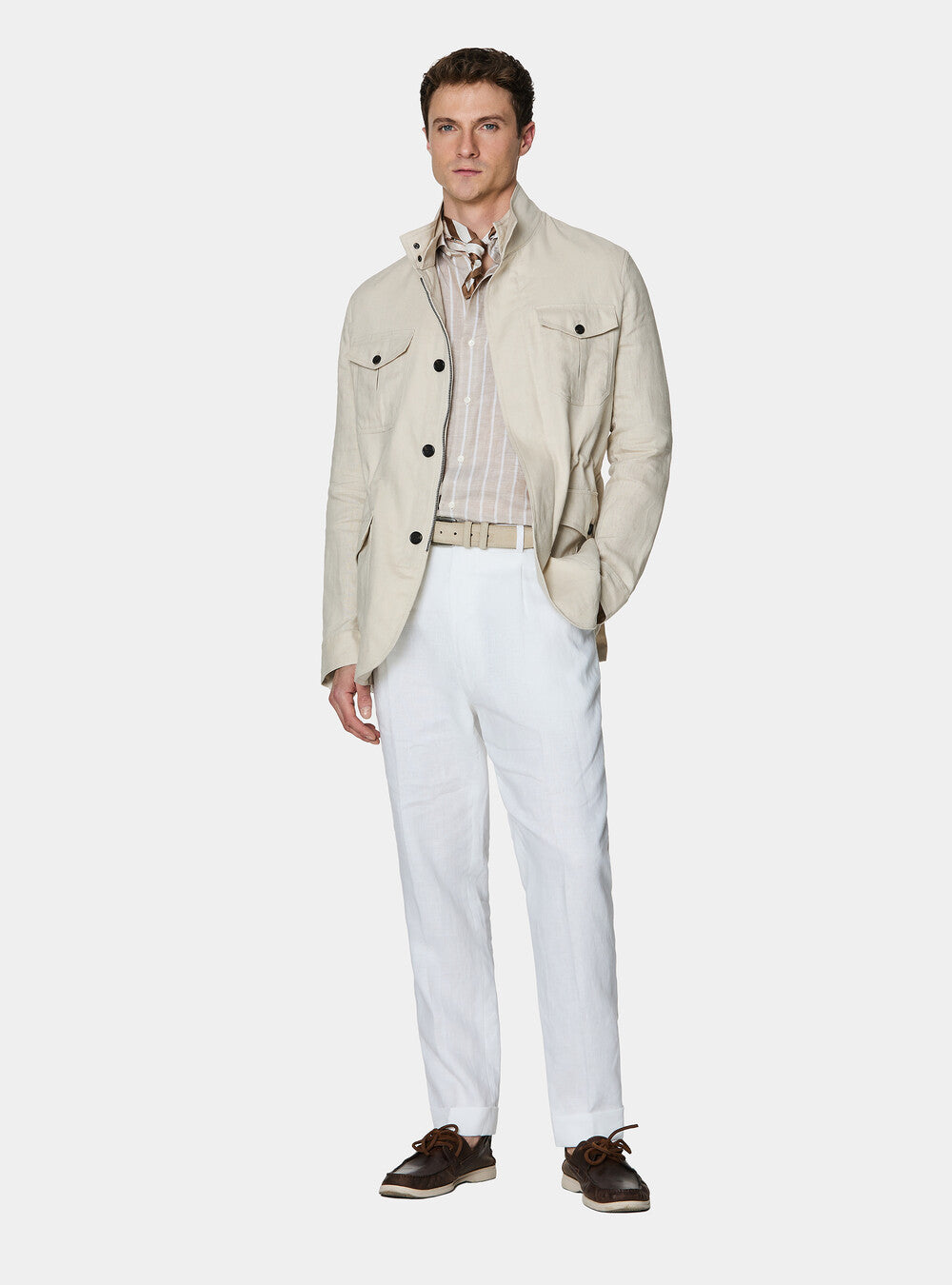 Field Jacket 100% lino
