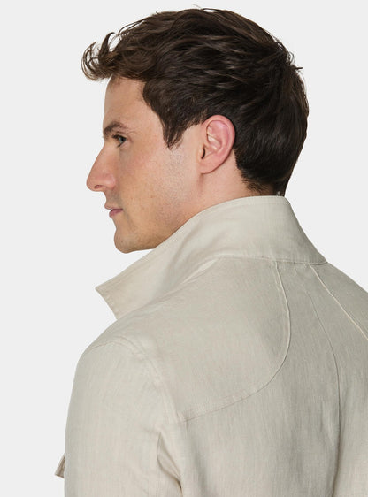 Field Jacket 100% lino