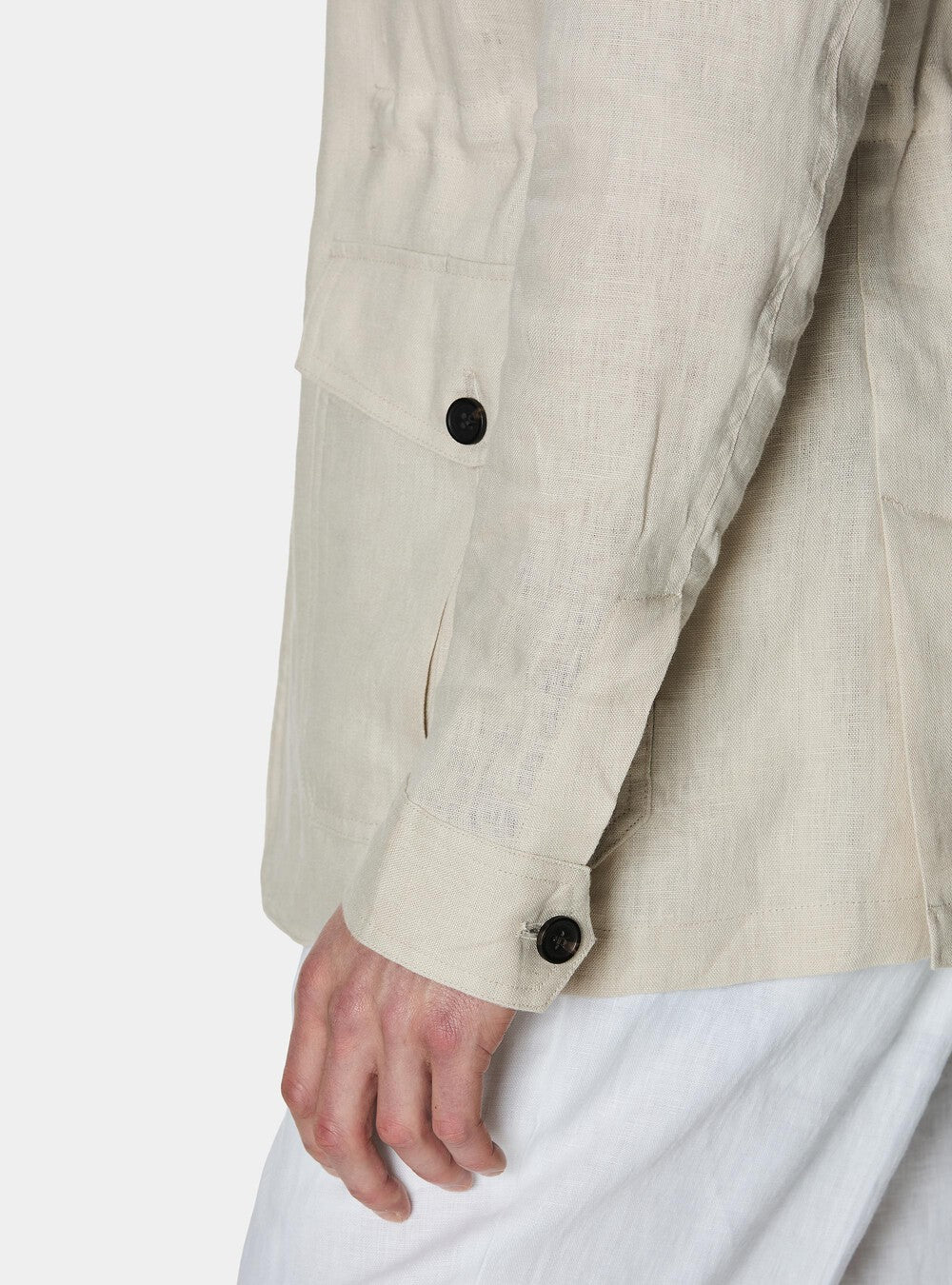 Field Jacket 100% lino