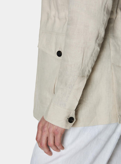 Field Jacket 100% lino