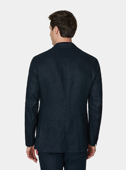 Chaqueta de traje 100% lino