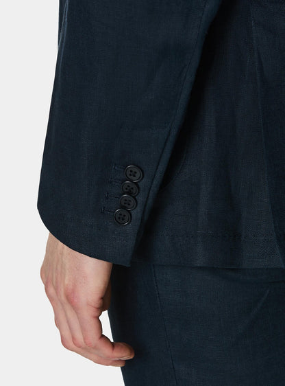 Chaqueta de traje 100% lino