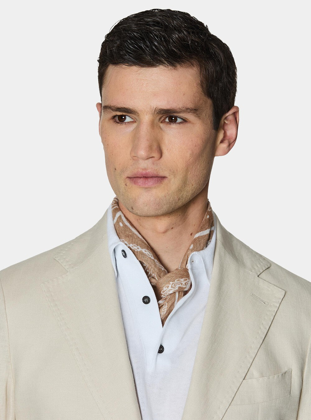 Chaqueta de traje 100% lino