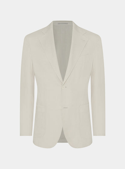 Chaqueta de traje 100% lino