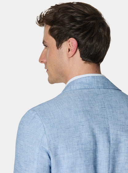 Chaqueta de algodón y lino