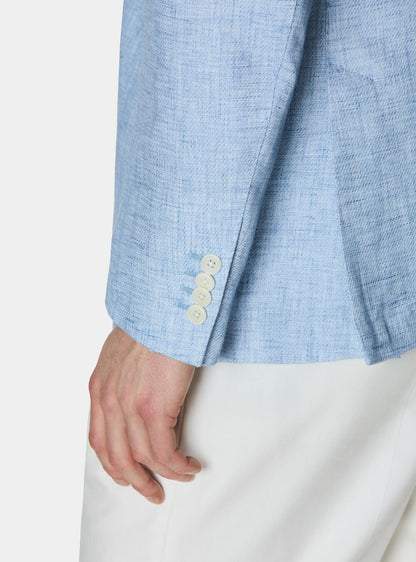 Chaqueta de algodón y lino