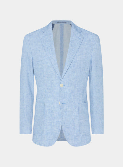 Chaqueta de algodón y lino