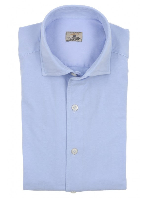 CAMISA CELESTE