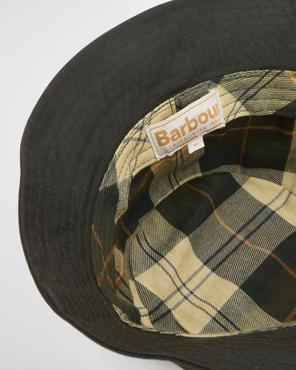 BARBOUR BELSAY WAX SPORTS HAT