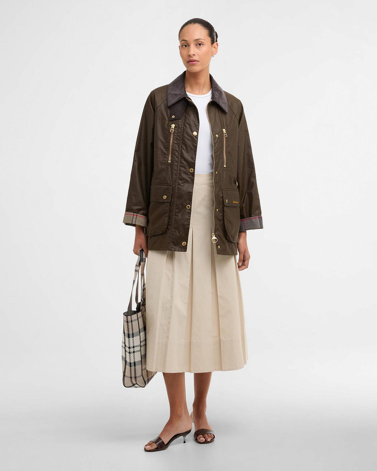 BARBOUR ARGILL WAX JACKET