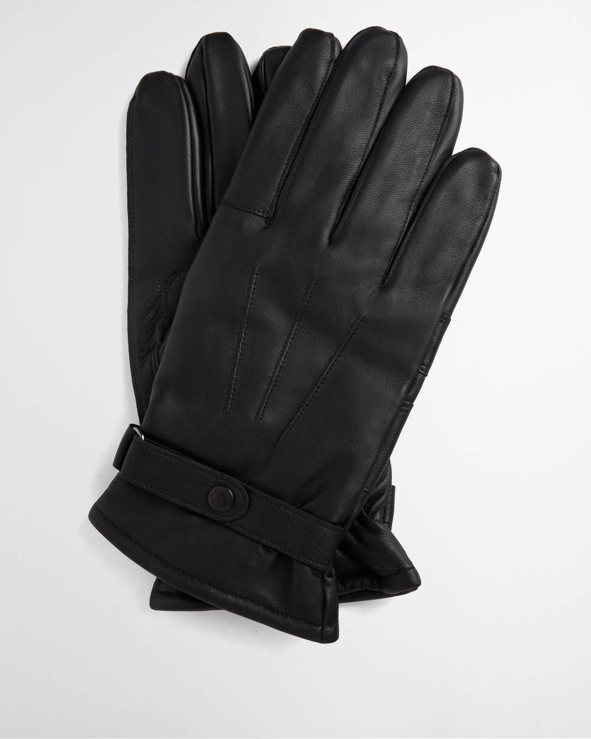 BARBOUR BURNISHED LEATHER GLOVES