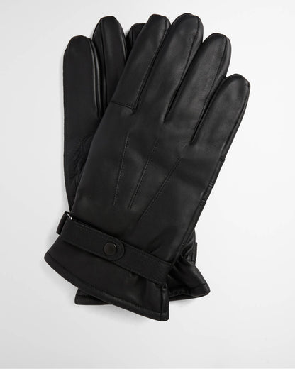 BARBOUR BURNISHED LEATHER GLOVES