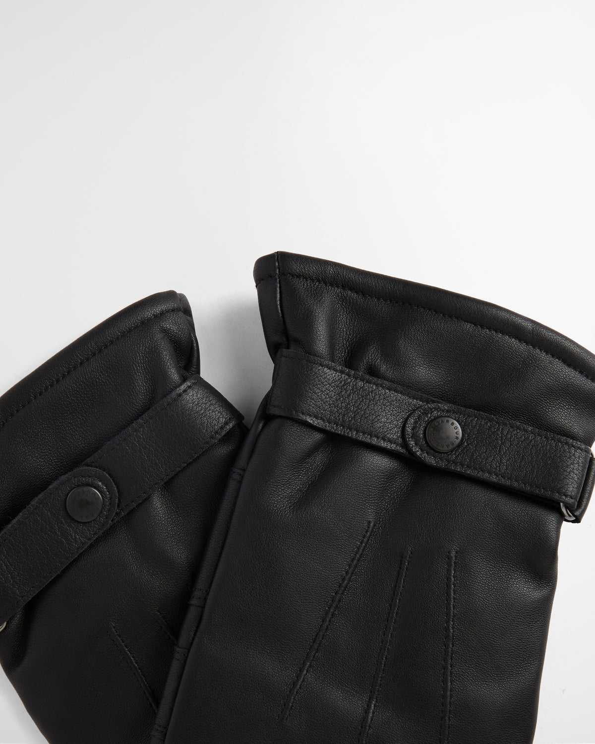 BARBOUR BURNISHED LEATHER GLOVES