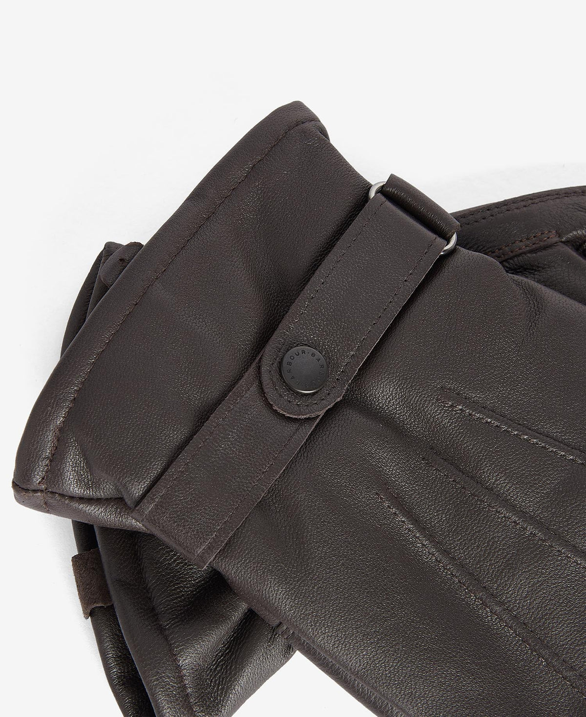 BARBOUR BURNISHED LEATHER GLOVES