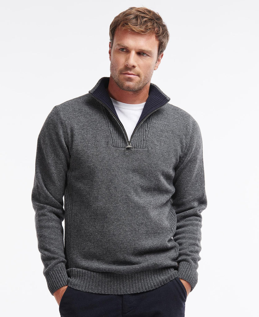 BARBOUR NELSON ESSENTIAL HALF ZIP