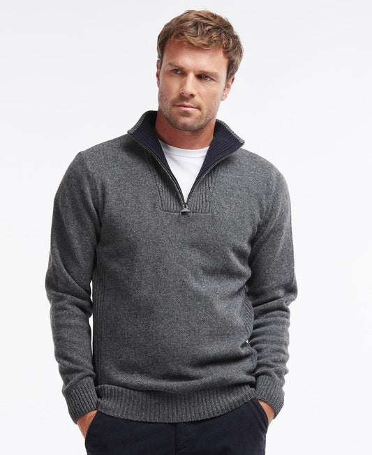 BARBOUR NELSON ESSENTIAL HALF ZIP