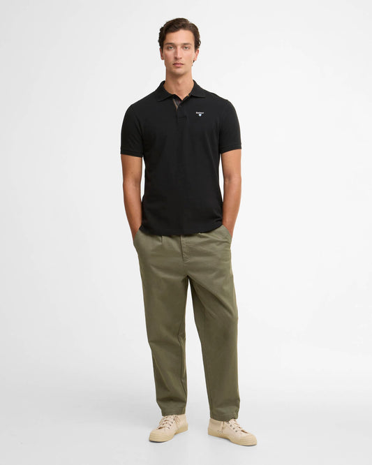 BARBOUR TARTAN PIQUE POLO SHIRT