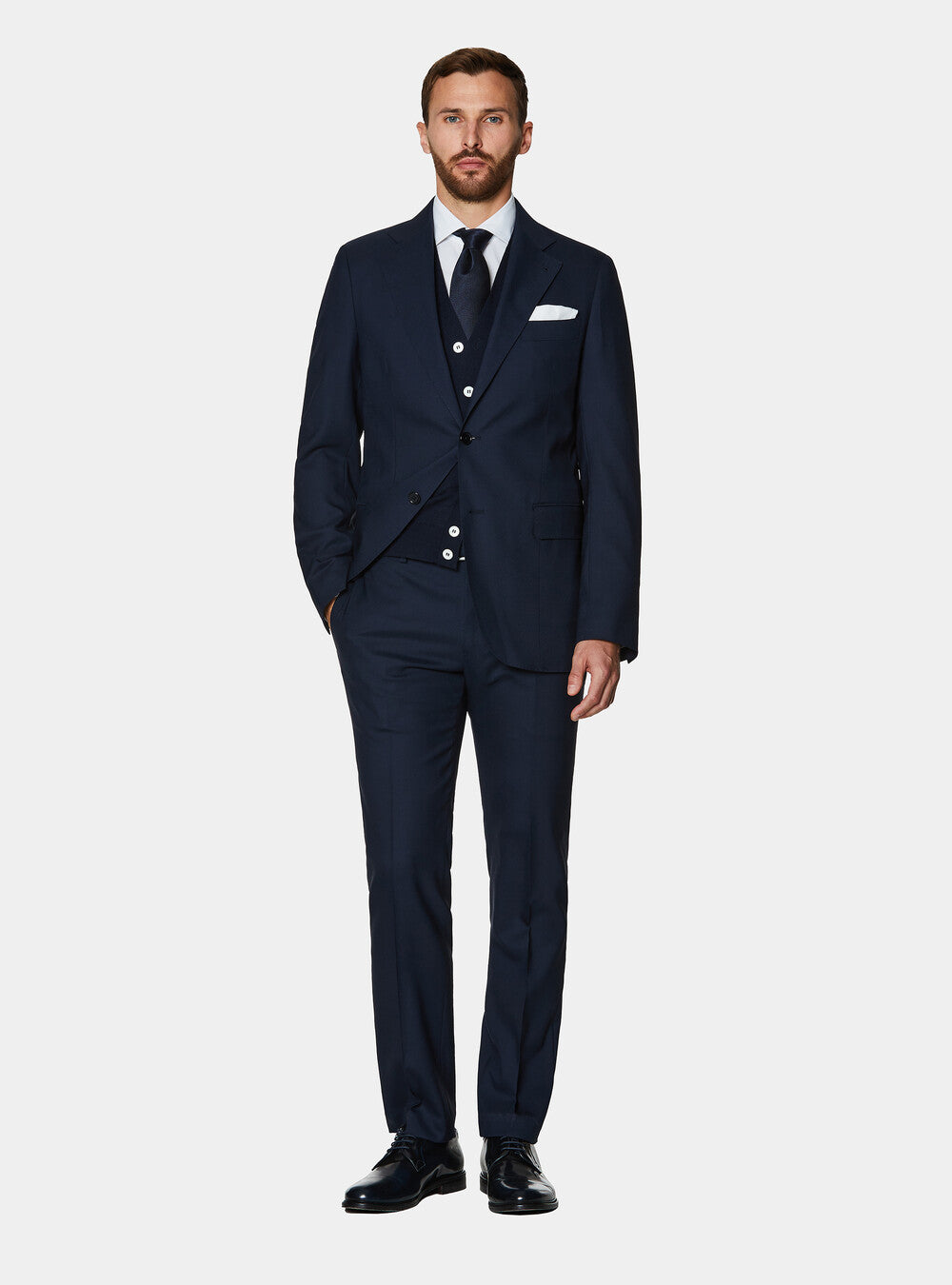 Chaqueta de traje de lana Vitale Barberis Canonico