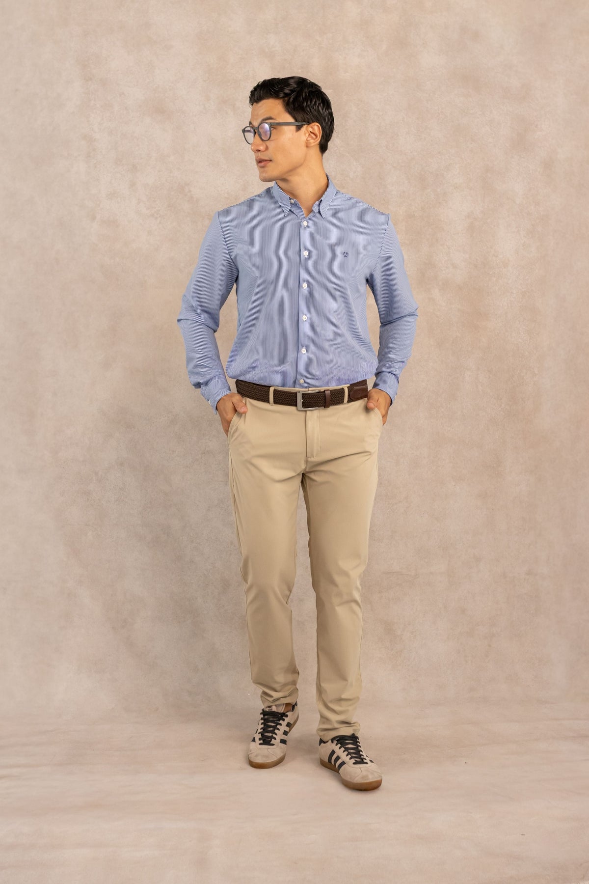 Pantalon Performance Antimanchas Taupe